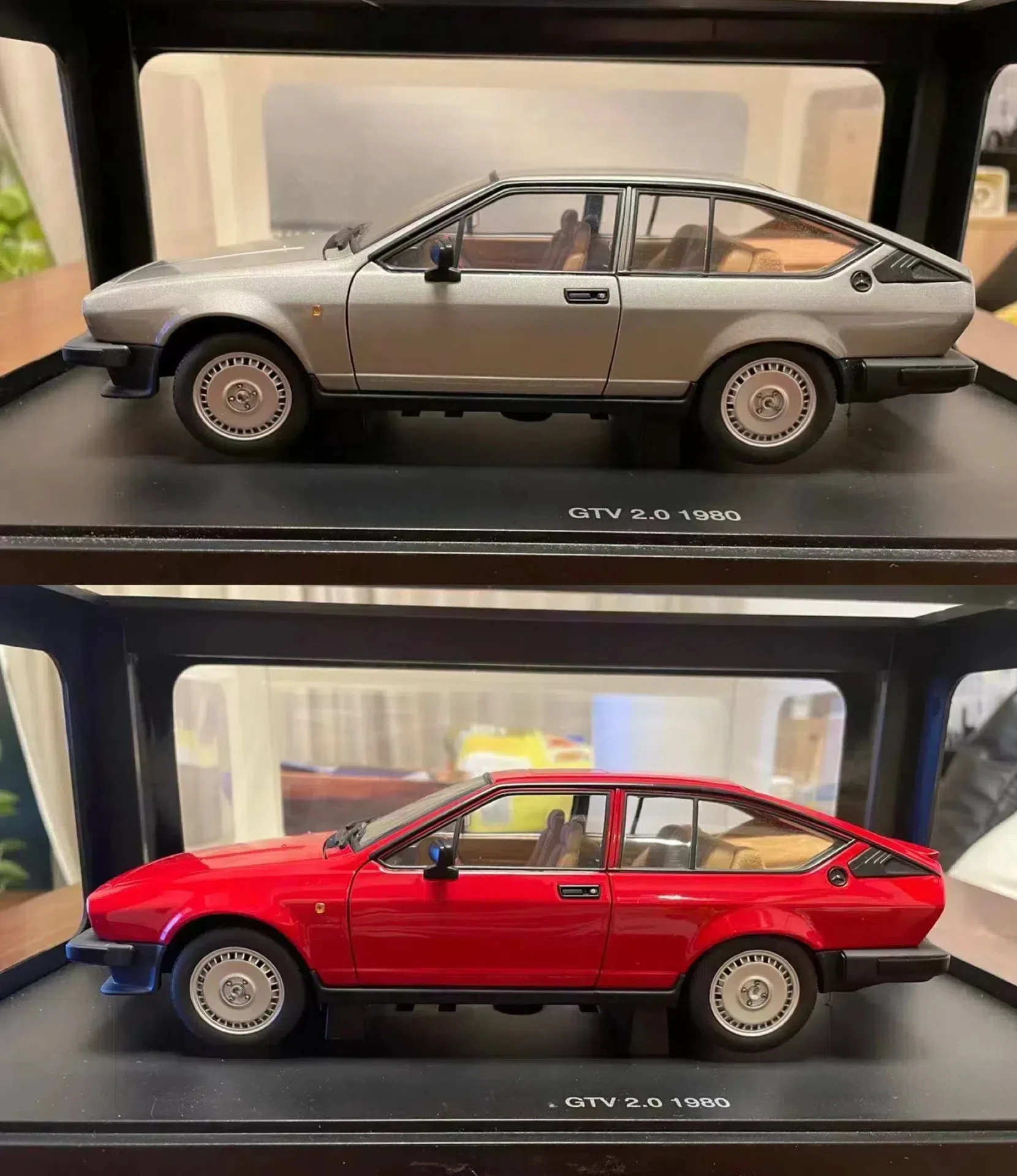 Autoart 1:18 Alfetta GTV 2.0 1980 Simulation Limited Edition Alloy Metal Static Car Model Toy Gift