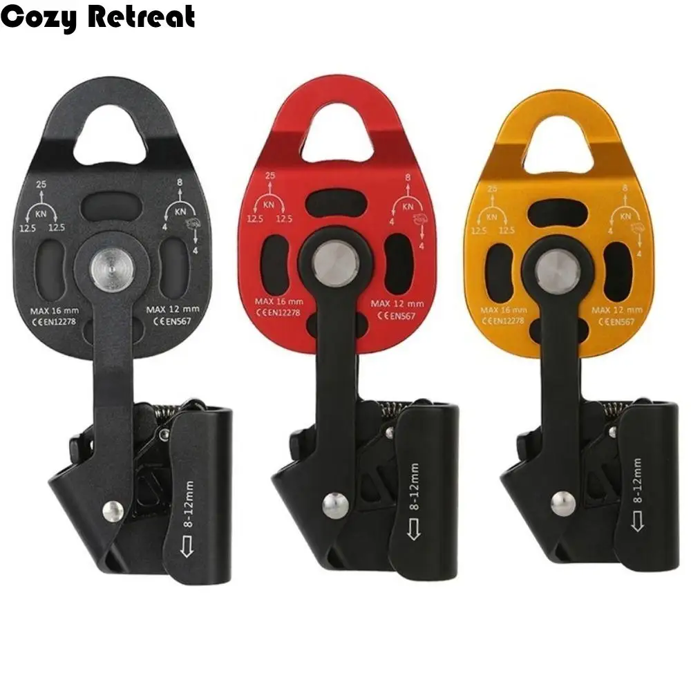 

Heavy Duty Lift Weight Pulley Device Effortless Strong Bearing Capacity High Altitude Heavy Transport Tool Professional Durable