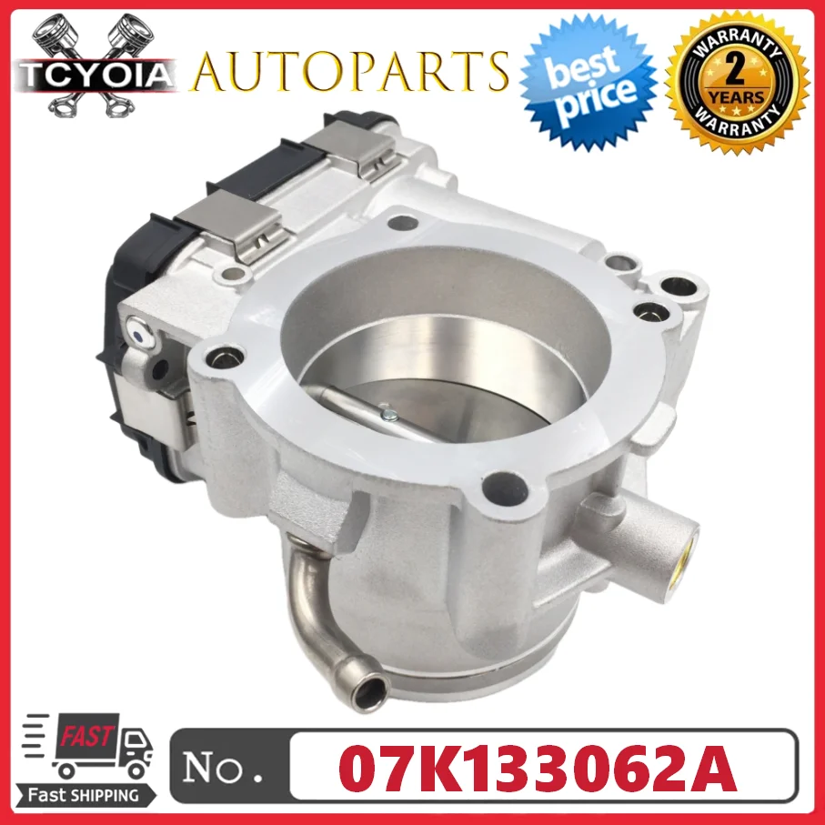 

Throttle Body 07K133062A For VW Beetle Golf Mk6 Jetta Passat Rabbit Mk5 2.5L