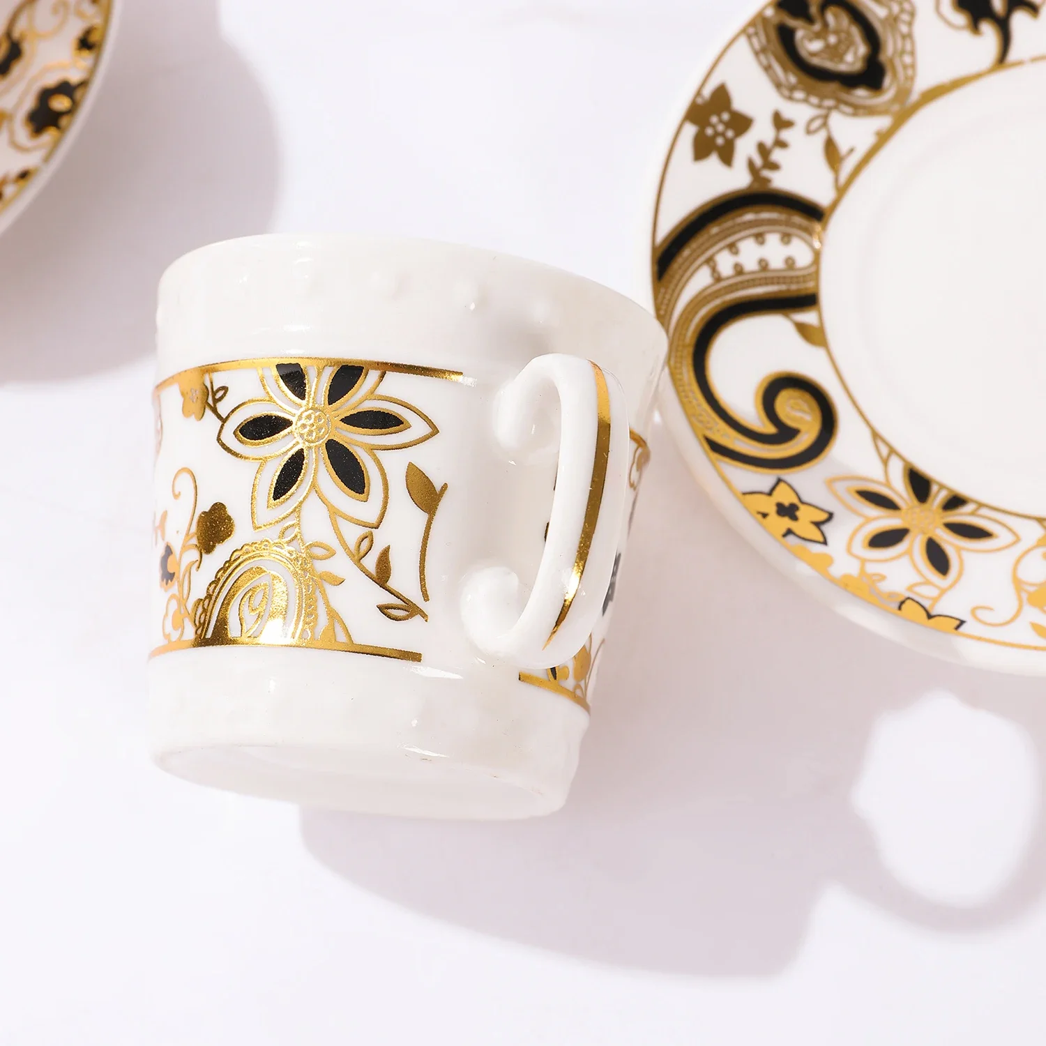 

# Wholesale Ceramic Coffee Cup Tea Saucer Set Creative Souvenir Mug Afternoon Tea Mug Custom Logo #