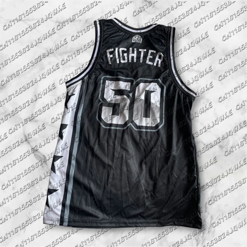 2026Summer Fitness Training Jujutsu Boxing Sweat Absorbing Graphic Basketball Jersey Double Sided Print Breathable Mesh Tank Top