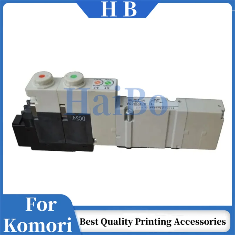 

HaiBo Best Quality A05GD35X-1P For Komori Spare Parts 3Z0-8103-020 Original Solenoid Valve DC24V