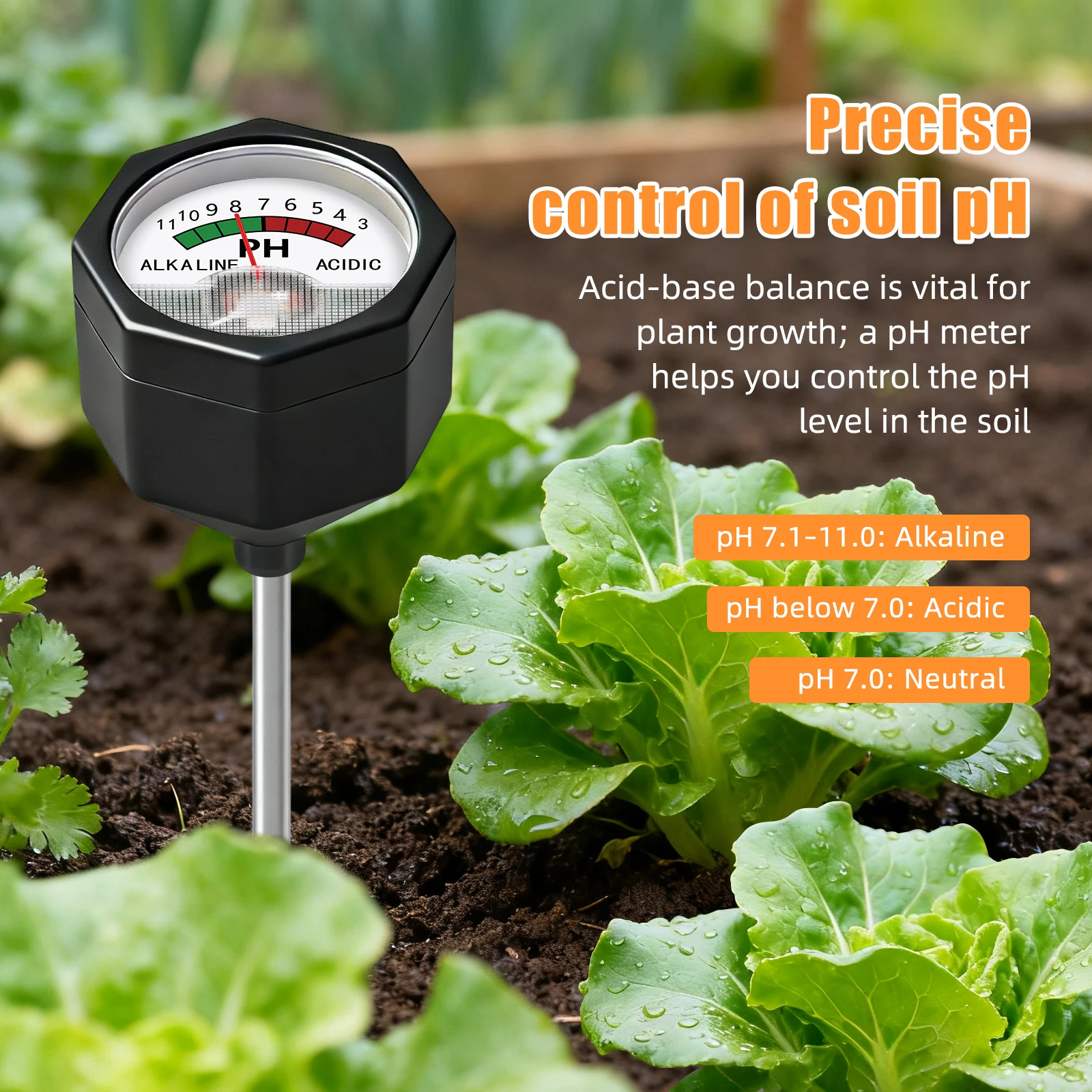 YAGO Soil pH Meter No Battery – обзор и цена Soil Test Digital
