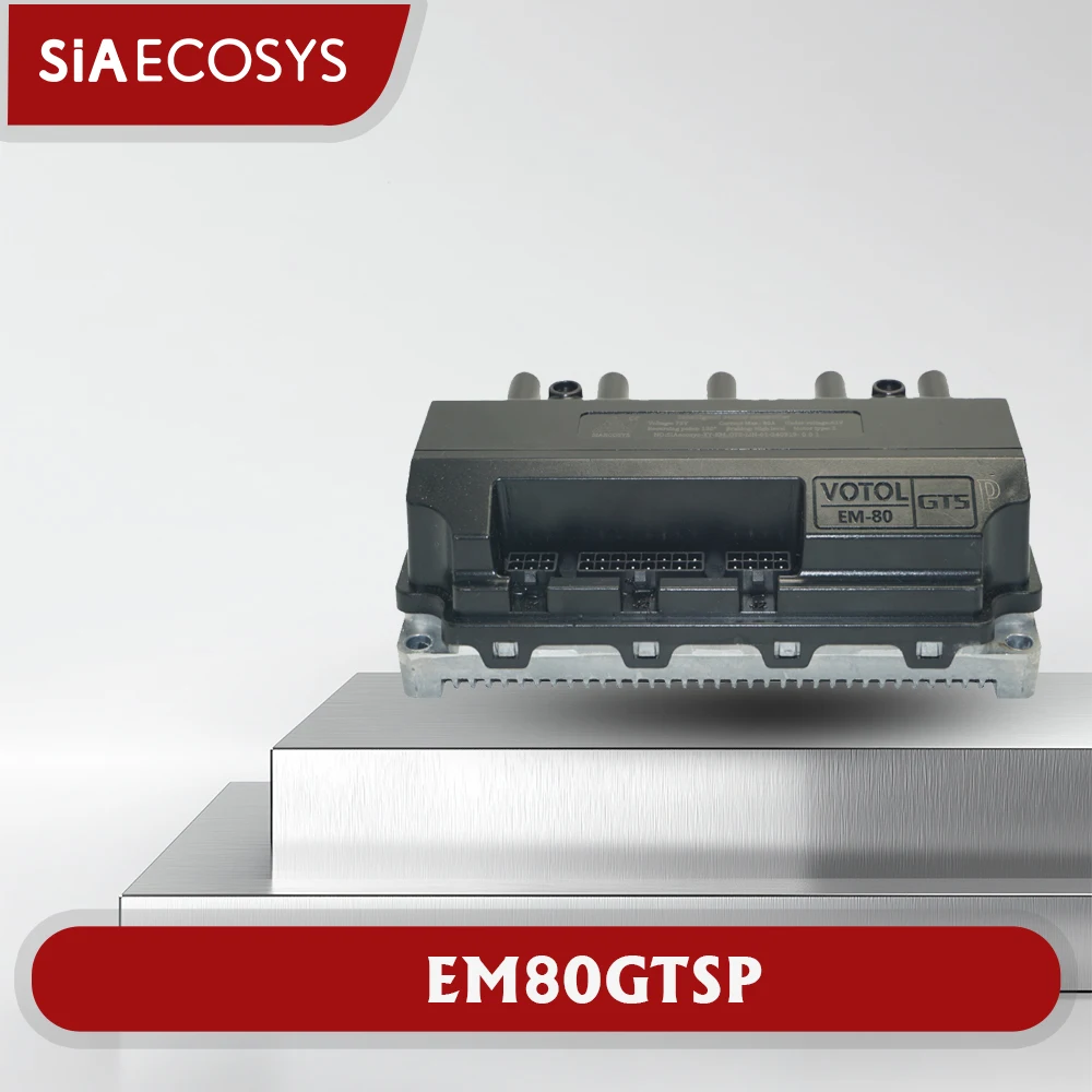 Votol EM80GTSP Controller 72V 60A Boost 100A Programmable 3-4kW Electric Scooter Motor Sine Wave Controller