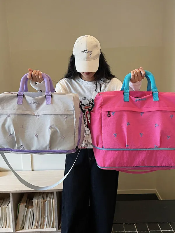 lightweight-large-capacity-travel-bag-handheld-short-trip-fitness-bag-storage-bag-for-travel-and-business-trips-oxford-cloth