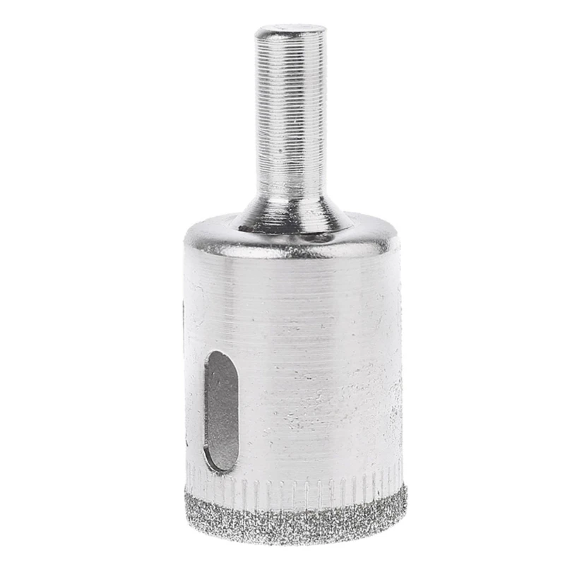 Vendita calda 10 pz diamante rivestito foro centrale sega Set di punte da trapano strumenti per piastrelle marmo vetro ceramica
