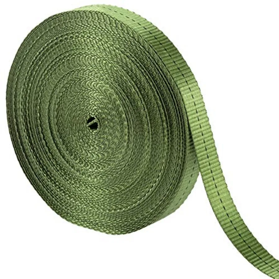 

2, 425 Lbs Strength Tree Straps - Tree Tie Support Straps for Staking, Green Blend in with Landscaping for Guying Young Trees S