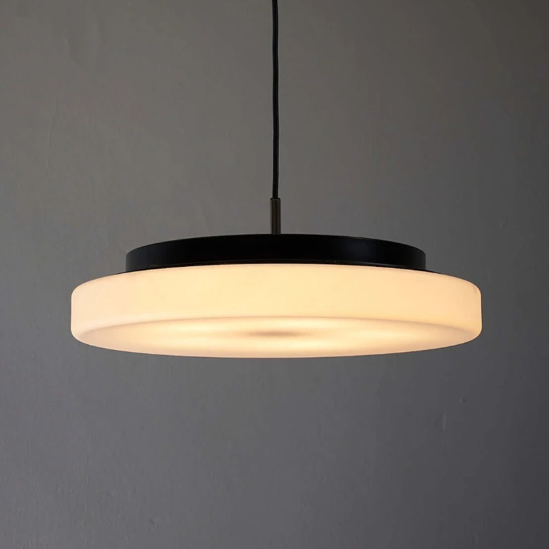 

Nordic medieval style simple modern restaurant lamps dining table small bar lamp round natural marble bedside chandelier