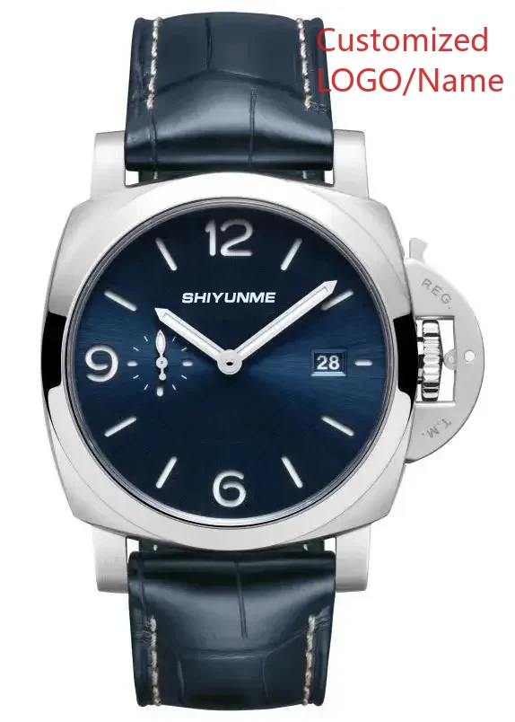 A989 Store Customized Watch Automatic Mechanical Movement Unisex Stainless Steel 44MM Oversized Dial Full Functionality