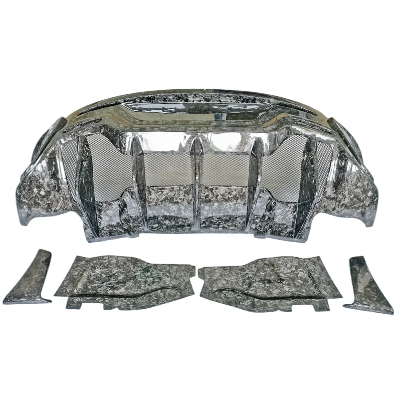 

For McLaren 540C 570S 600LT Style Forged Carbon Fiber Rear Bumper Diffuser Bodykit