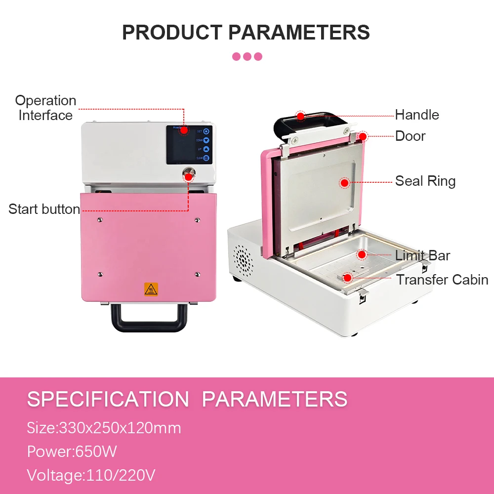 

MOMOTECH A5 PVM-01 3D Sublimation Vacuum Machine Factory Wholesale New Condition Automatic for Phone Case Heat Transfer Printing