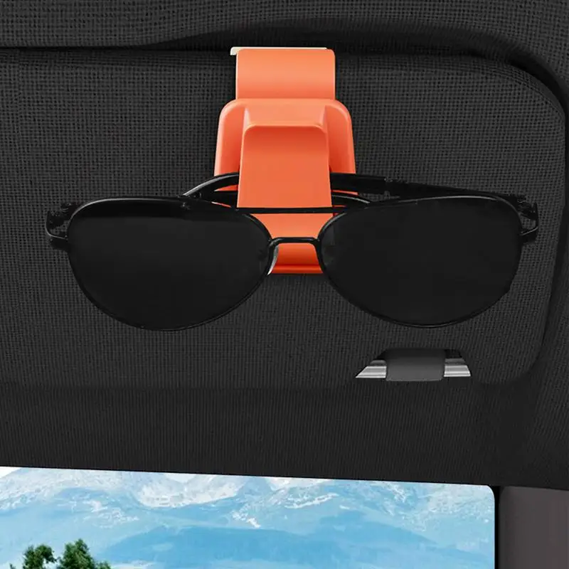 Car Visor Sunglasses Holder Eyeglass Car Clip Fashion Car Visor Clip Auto Sunglasses Holder Ticket Card Clip Car Visor