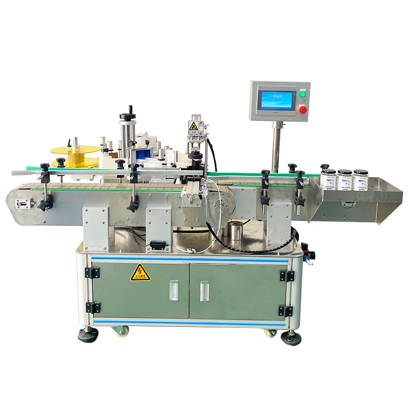 Automatic Round Bottle Labeling Machine for Plastic Glass Adhesive Round Bottle and Hexagon Bottle