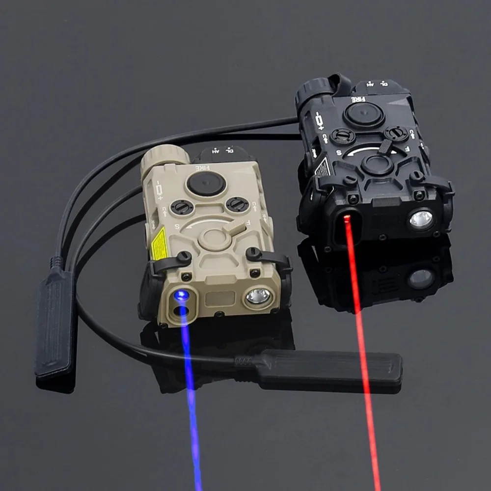 التكتيكية OGL النايلون البلاستيك نسخة أحمر أخضر أزرق مؤشر الليزر LED ستروب مصباح يدوي لسلاح الصيد الادسنس بندقية الخفيفة