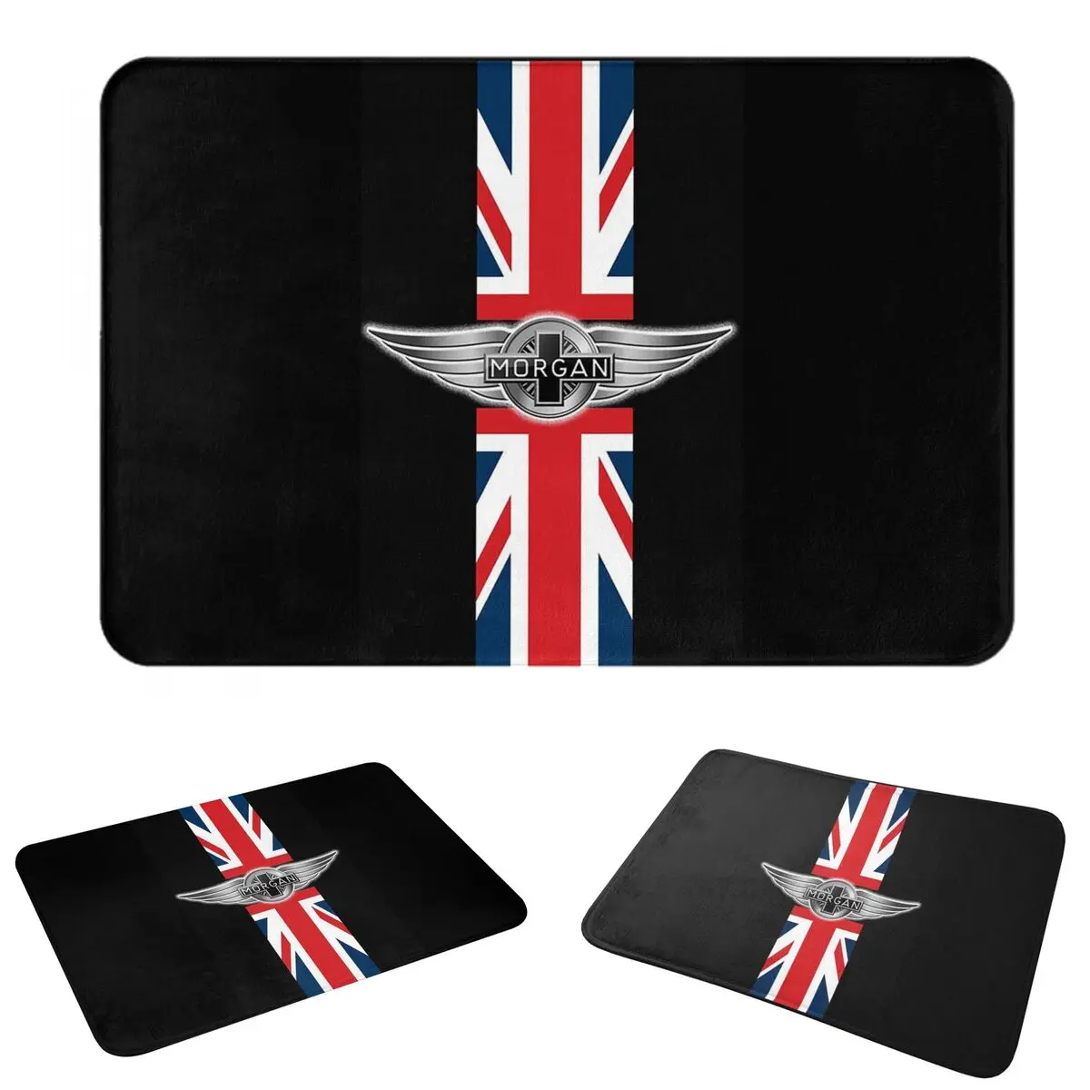 Morgan Motor Car Company Non-slip Doormat Floor Mat Dust-proo Carpet Rug for Kitchen Entrance Home Bathroom Footpad Mats