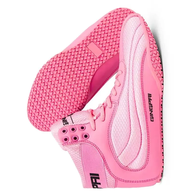 

Новое поступление, тренировочная обувь для спортзала, мужская и женская дышащая спортивная обувь для бокса, удобные борцовские кроссовки унисекс для пар