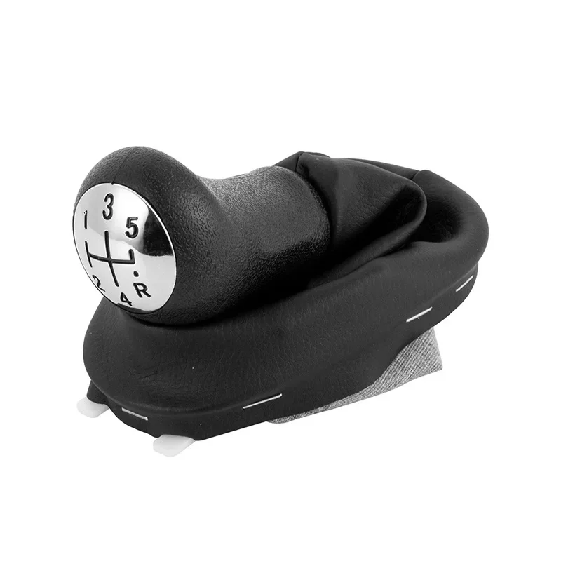 5 Speed Car Shift Gear Knob with Lever Gaitor Boot Cover for Renault Clio 2 II Clio 3 III Megane 2 II Scenic 2 II Kangoo