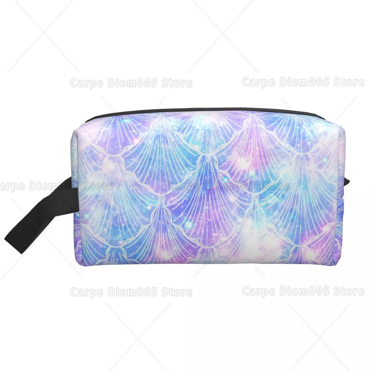 Mermaid Gifts Fancy Mermaid Makeup Bag Cute Small Organizer Bag Toiletry Zipper Pouch Birthday Christmas Gift