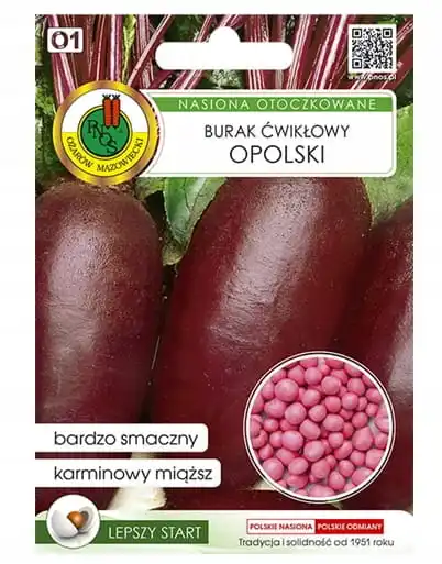Remolacha Opolski, 100 semillas, variedad de planta con excelente sabor