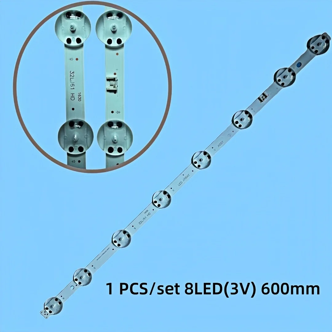 LED Strip for 32LV340C 32LJ519U 32LJ510U 32LK510BPLD 32LK510PLD 32LJ510B 32LK610BPLB SSC_32LJ61_HD 32LM63 HC320DXN-AKSL1-A14X