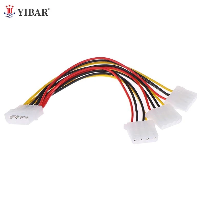 

4 Pin IDE 1-to-3 Molex IDE Female Power Supply Splitter Exentsion Adapter Cable