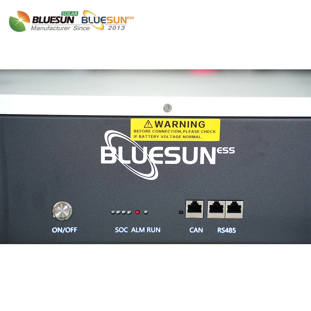 Bluesun 48V wall mounted  solar lithium 200ah module solar panel 560w pv kits solar 5kw 8kw system home energy use