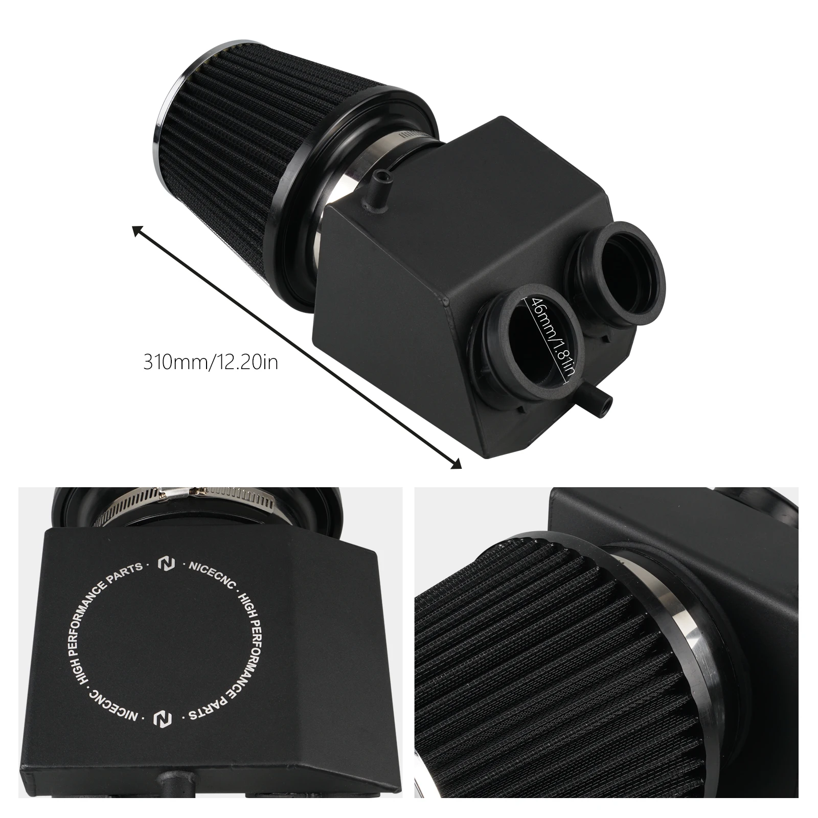 NICECNC Motorrad-Luftfilterkasten-Baugruppe für 2022–2024 Yamaha Tenere 700/XTZ700 Tenere 700 Rally Edition BW3-14401-02-00 – Detail 7