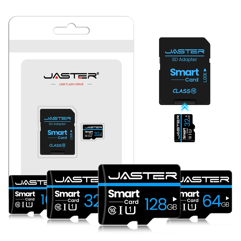 Jaster original cartão micro tf/sd 256gb 128gb 64gb 32gb 16gb 8gb cartão de memória a1 classe 10 tf cartão flash para samrtphone/pc