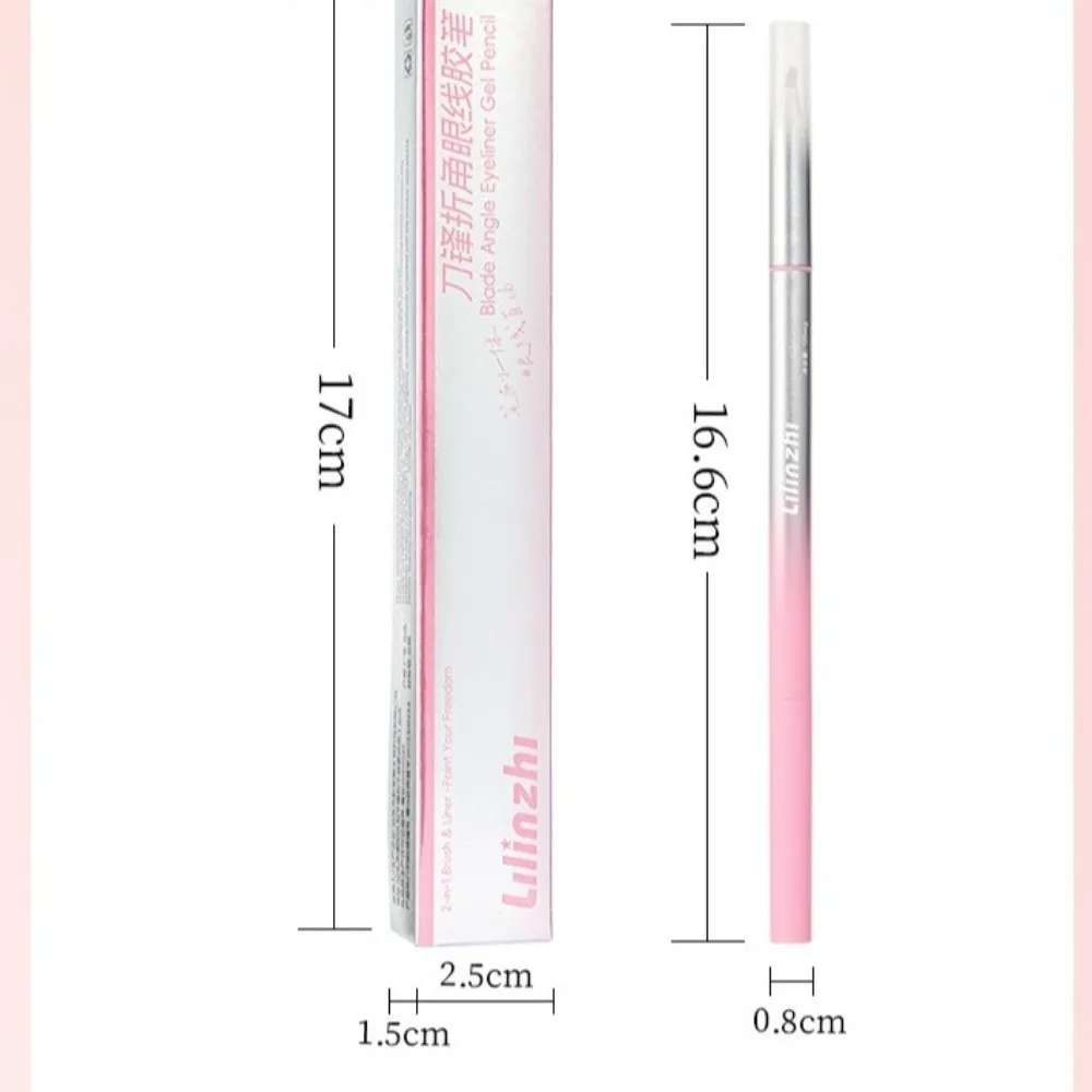 Gifts Double-headed Eyeliner Gel Pen Waterproof Sweat-proof Eyeliner Pen Makeup Tool With Folded Corners Long-lasting Eyeliner