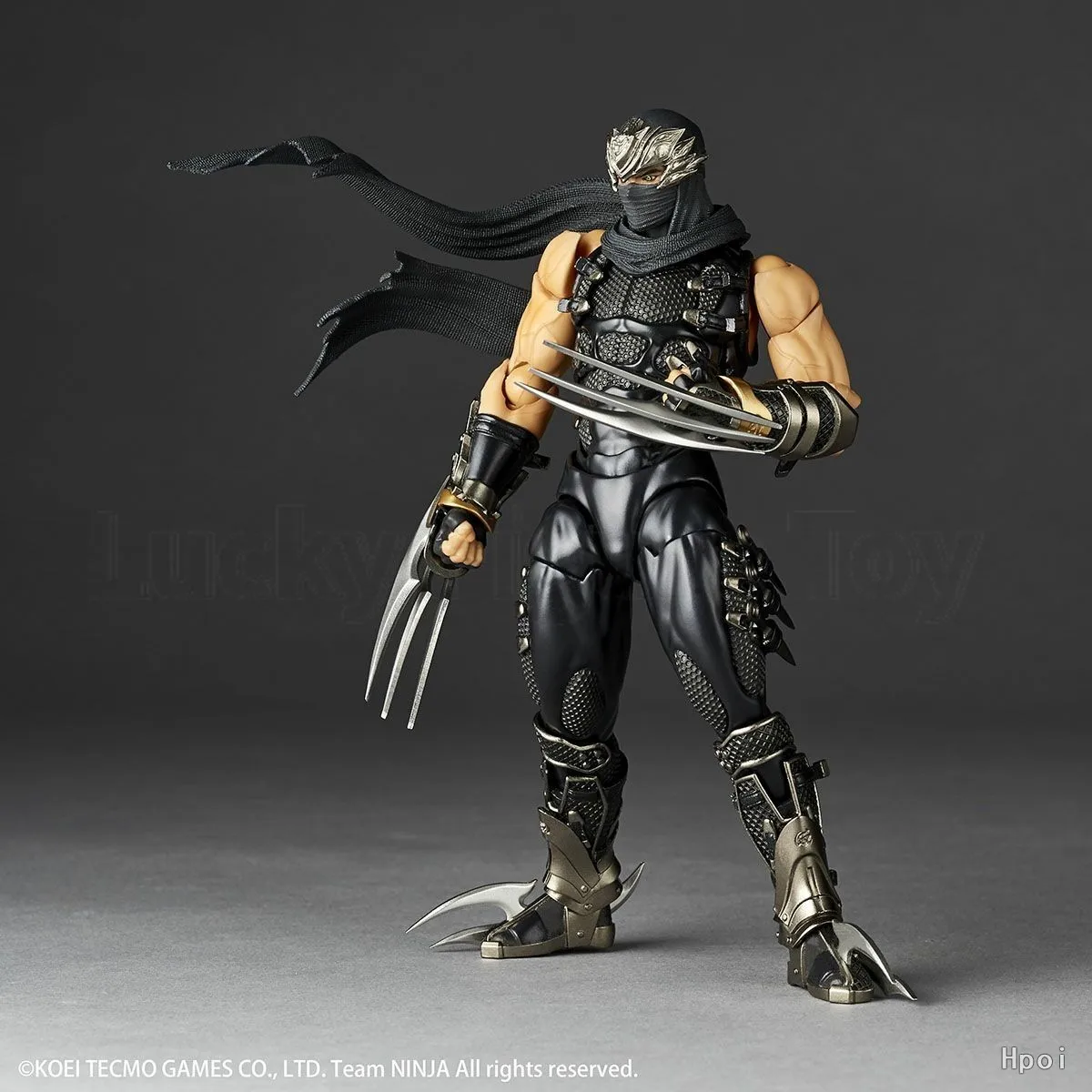 【Original】KAIYODO Revoltech Ninja Dragon Sword Series RYU HAYABUSA Action Figure Toys Models