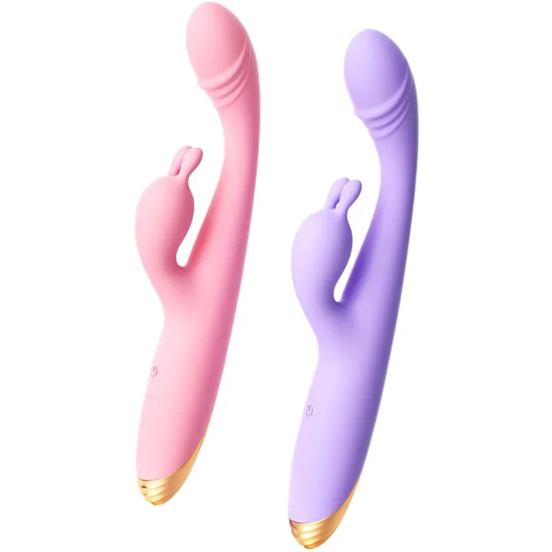 BUYBOOS Rabbit Dildos Vibrator Vagina Massager Nipple Clitoris Stimulator Masturbation Anal Vibrating Adult Sex Toys For Women_voghion.com
