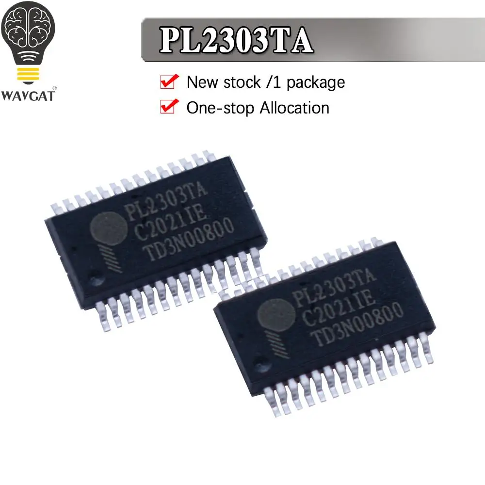 New original 1/5/10PCS PL2303TA patch SOP28 USB-RS232 conversion serial port control chip IC