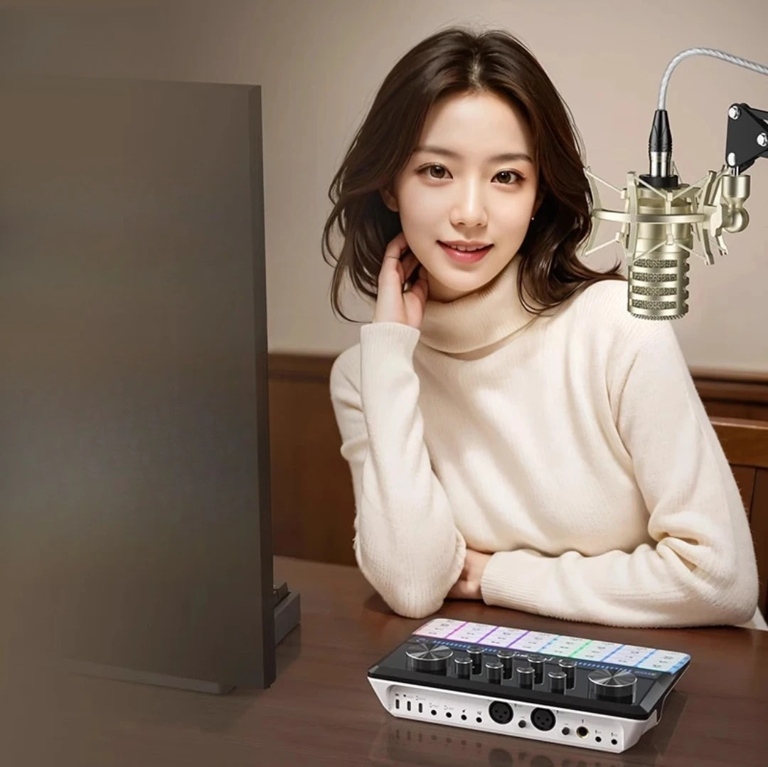 

Mobile phone live broadcast equipment industry microphone