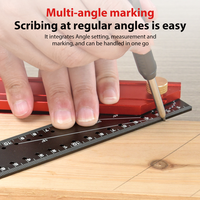 360 Degree Goniometer Angle Medical Spinal Angle Ruler Angle Inclinometer Ruler Protractor Angle finder Measuring Tool