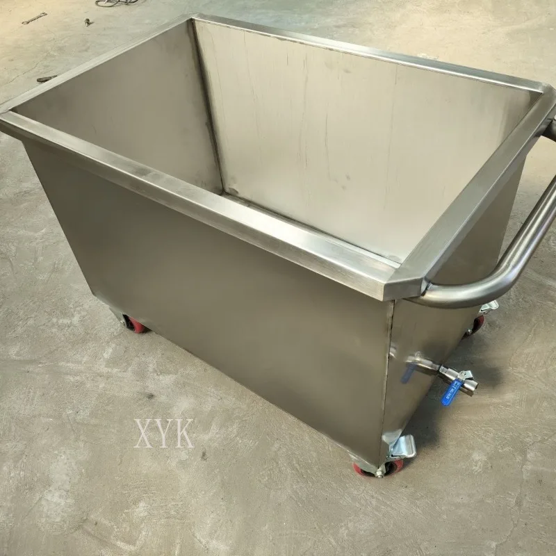 Picture 6: Customizable 304 Stainless Steel Water Storage Tank Rectangular Large Capacity Extra Thick Mobile