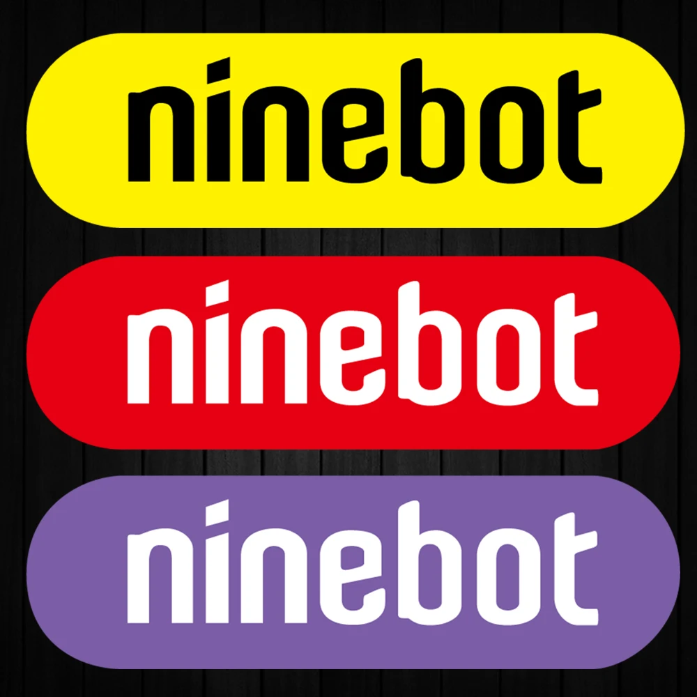 ل Ninebot E110A E110S E125S P100S P65 D18E D28E D38E عاكس دراجة نارية Stikcers موتو سكوتر الجسم شارات الفينيل اكسسوارات