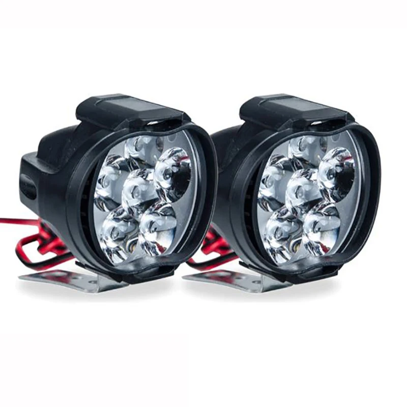 1 Pcs For Motorbike Moto External Front Led Focus Auxiliary Spotlights Motorcycle Led Headlight 15W High Bright Led Lights Lamp