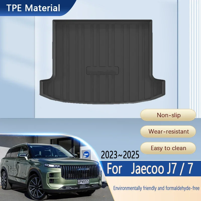 

Car Trunk Mat For Jaecoo J7 7 Lucano L7 2023 2024 2025 Chery Tansuo 06 Auto Trunk Storage Pads Liner Mat Carpet Cars Accessories