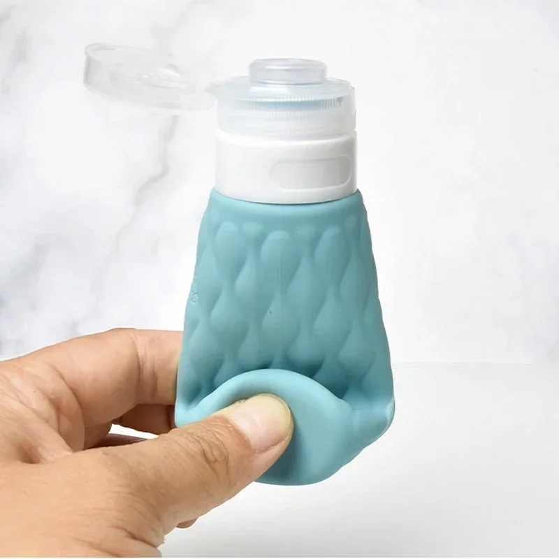 【セール中】シリコン製詰め替え式トラベルボトル、化粧品、シャンプー、クリーム、コンディショナー、ローション、石鹸用、漏れ防止、絞り出し可能