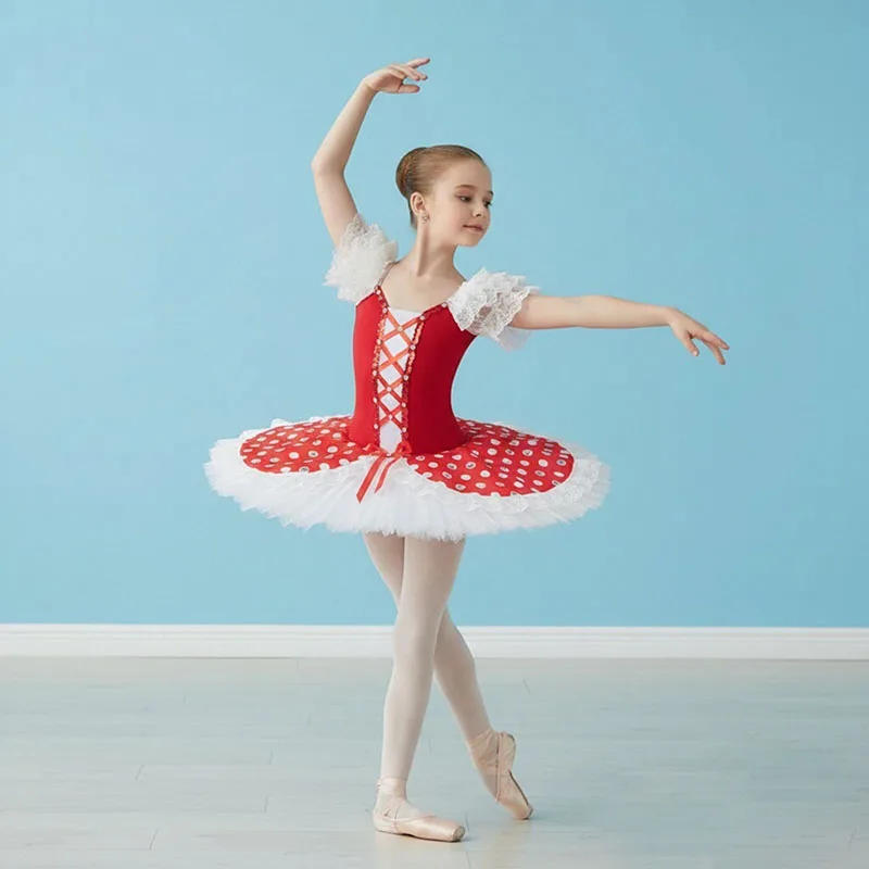 

Girls Child Ballerinas Dress Swan Stage Costume Elegant Children's Dancewear for Girls