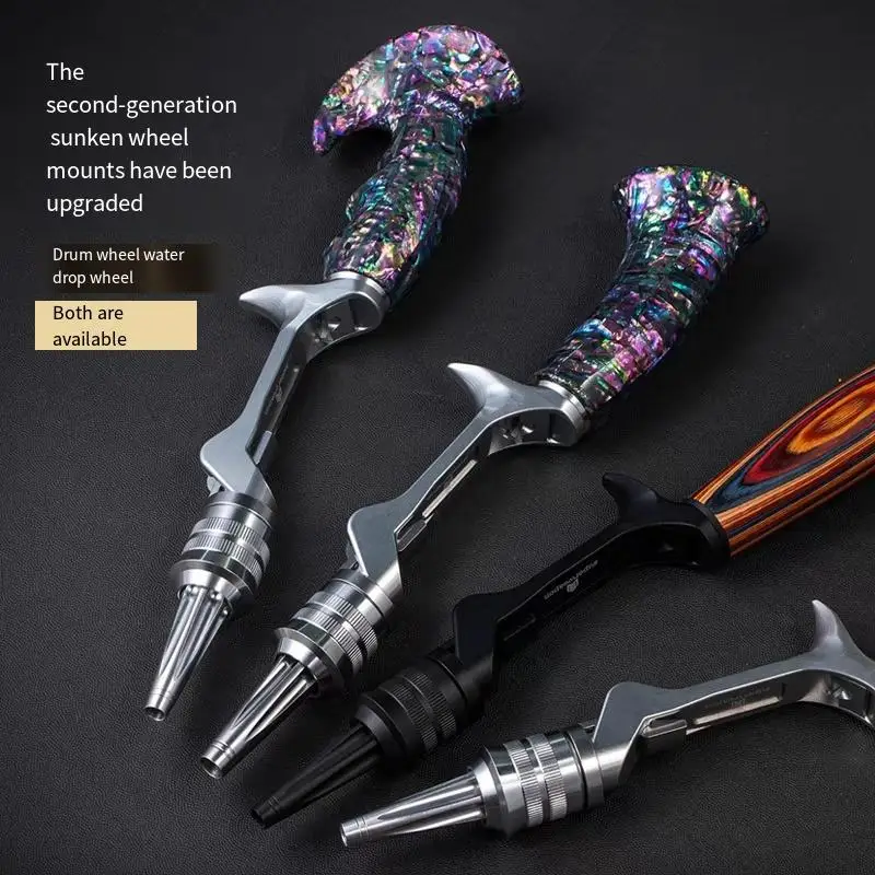 

Submerged Luya Gun Handle Retro Luya Gun Micro Item Makou Shooting Rod Handle Fully Handmade Limited Edition