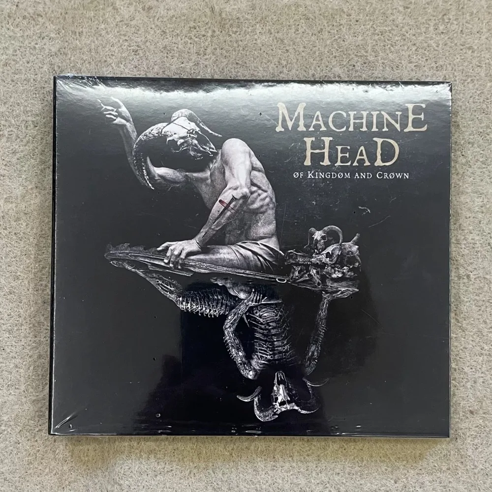 

Machine Head Øf Kingdøm and Crøwn CD | Aggressive Groove Metal Tracks | Car & Home Audio for Metal Fans