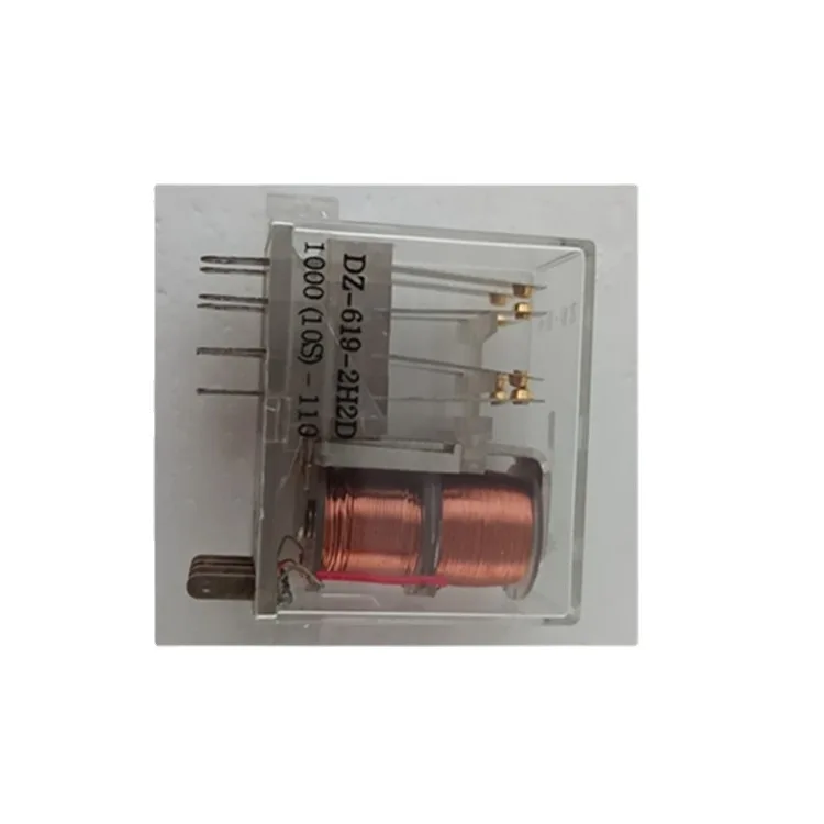 DZ 617/DZ619/DZ637 Small Intermediate Electromagnetic Relay DZ619-4H-DC220V Intermediate Relay