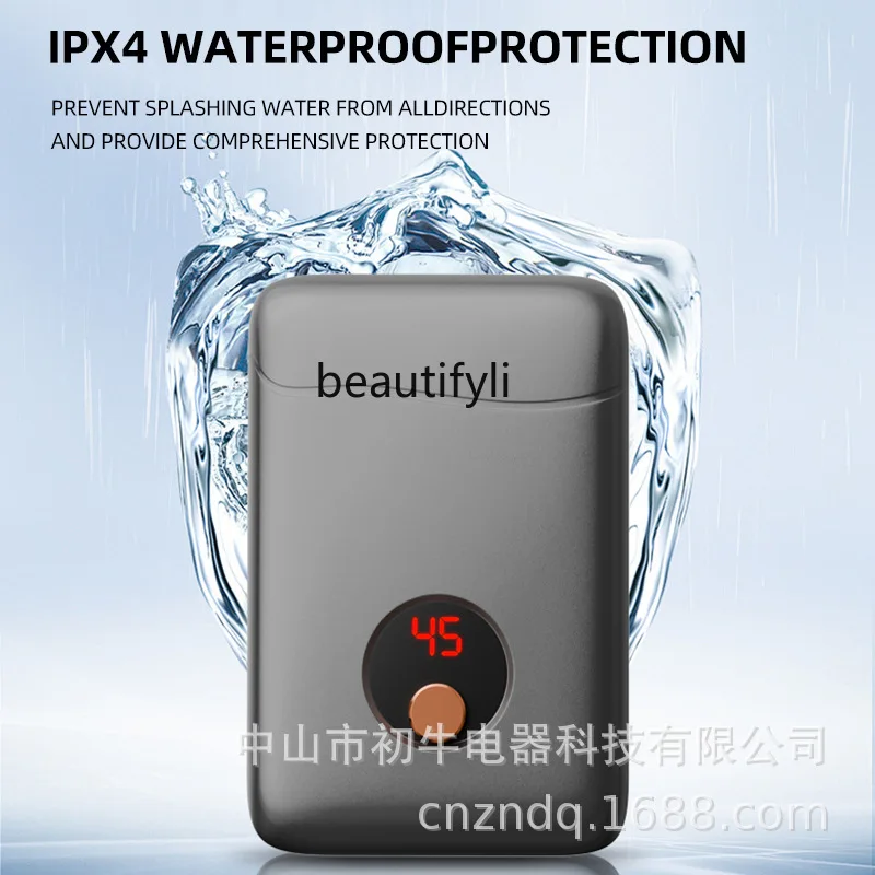 110V US Standard Instant Electric Water Heater Household Quick Water Storage Free Wall Mounted