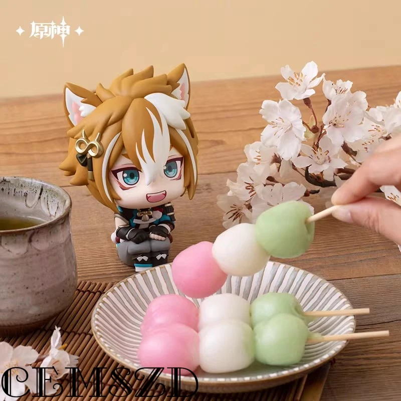 

[Genuine] Gorou Doll miHoYo Game Genshin Impact 「Lookup」Q.Ver Desktop Collectibles Ornaments Anime Cartoon Accessories