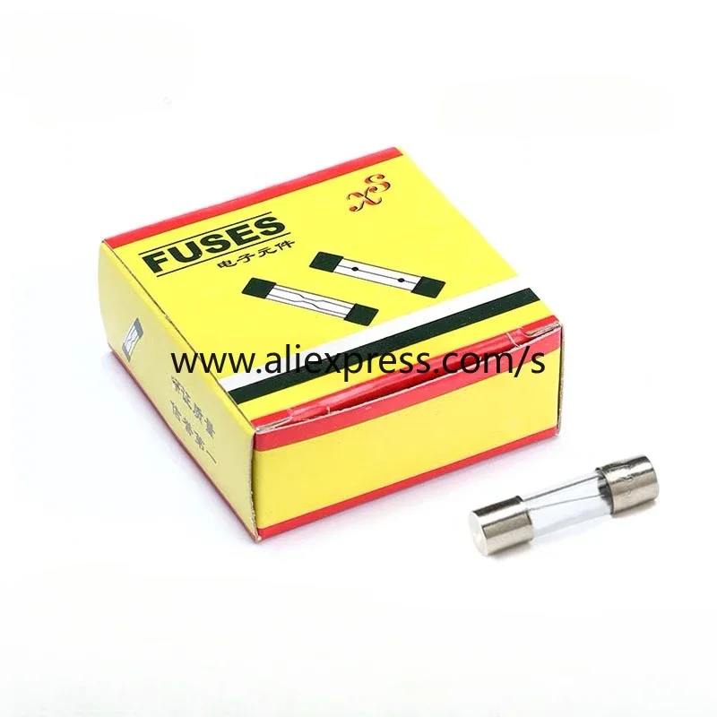 10PCS One Sell 5*20mm 6*30mm Fast Blow Glass Tube Fuses 5x20 6x30 mm 250V 0.5 1 2 3 4 5 6 8 10 15 20 25 30 A AMP Fuse