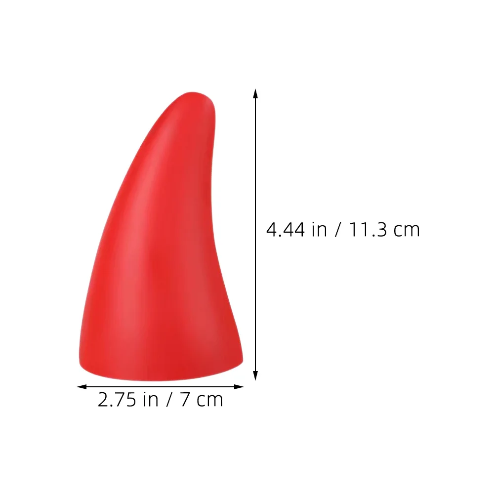 2 pçs decoração exterior automotivo chifres bonitos decorações do telhado do carro veículo fora ornamento halloween acessório do carro