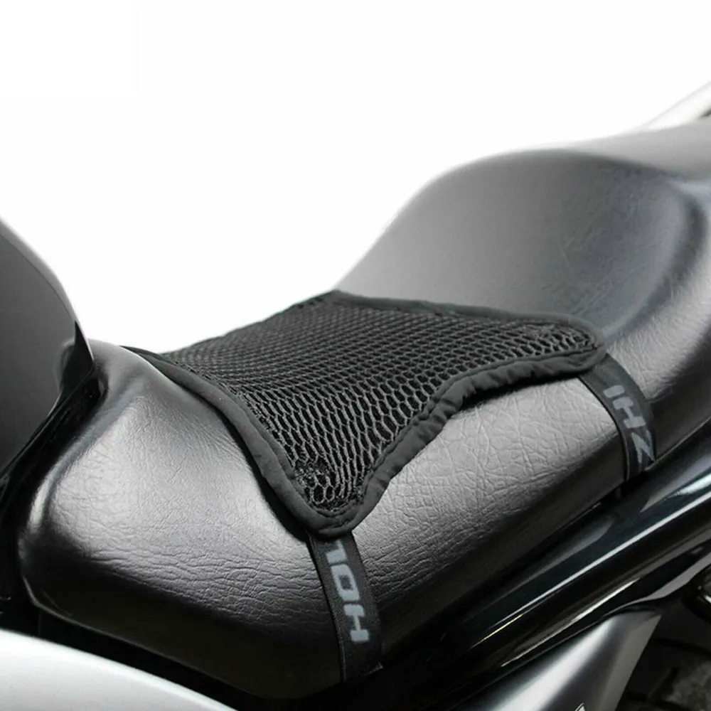

Summer Motorcycle Breathable Cool Sunproof Seat Cushion Cover Heat Insulation Mounting Air Pad Motorbike Seat Protection