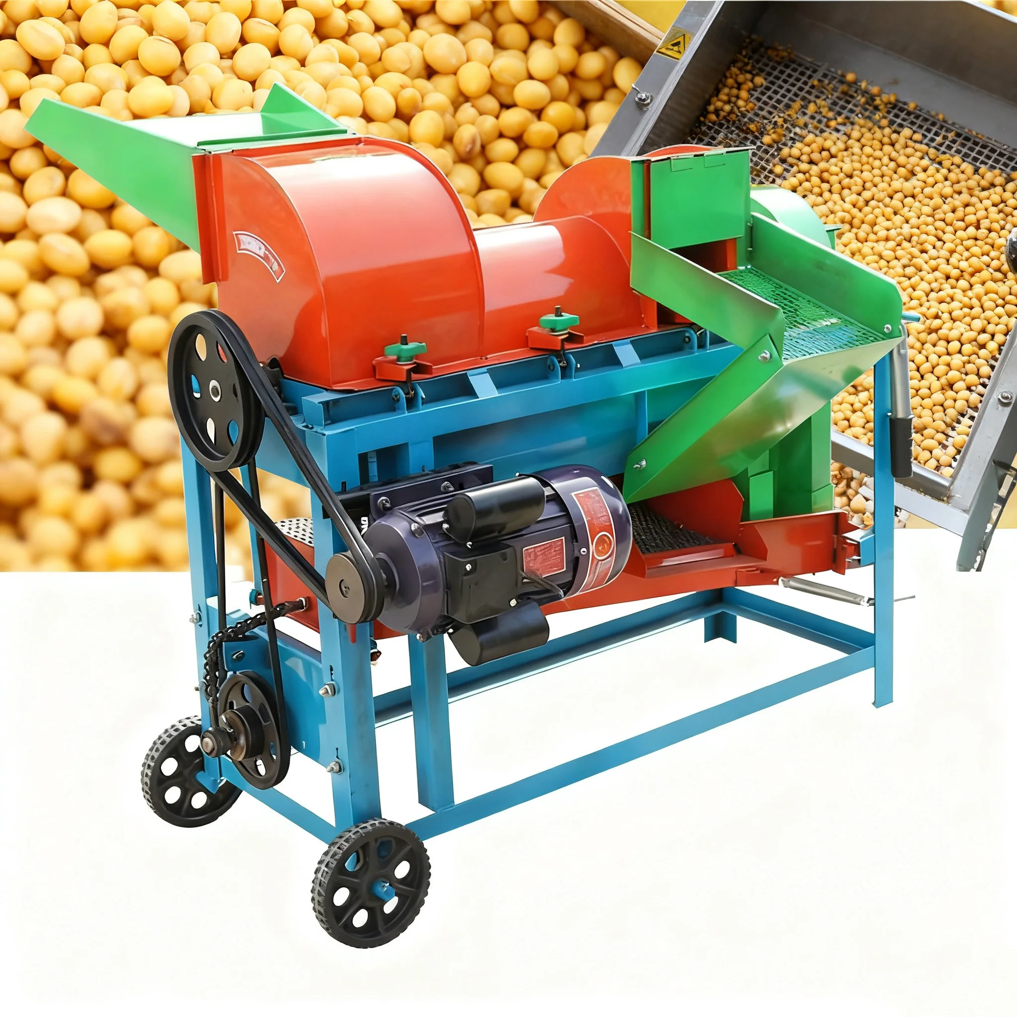 Diesel/Electric Thresher Machine Maize Sheller for Feed Processing