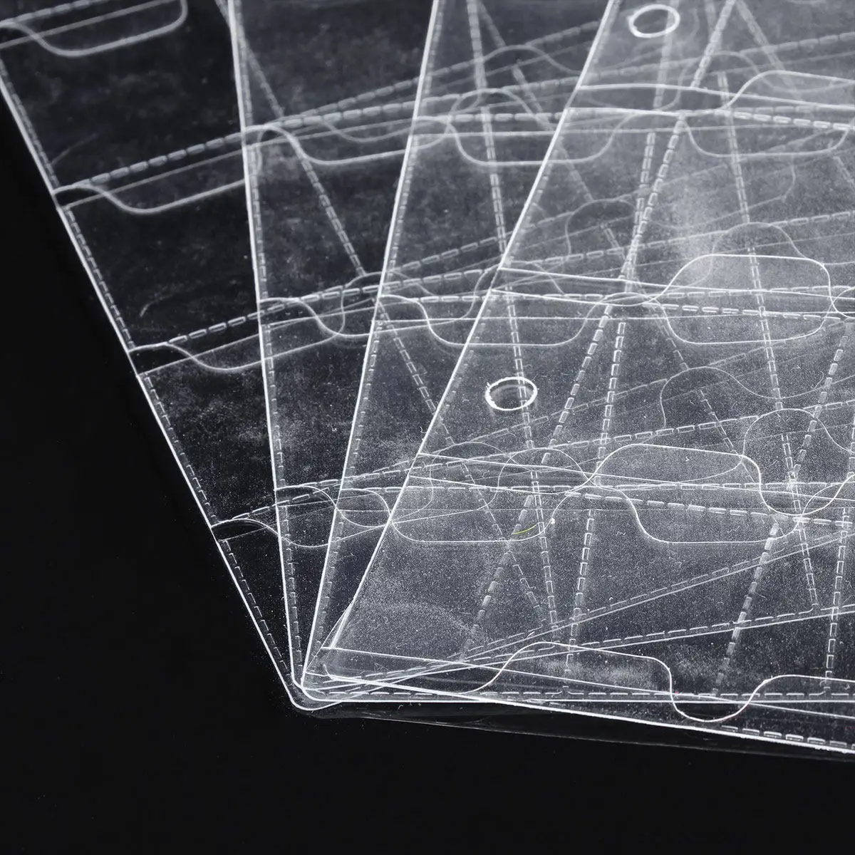 

Набор из 4 прозрачных альбомов для монет из ПВХ, 42 кармана на страницу, органайзер для хранения коллекции монет